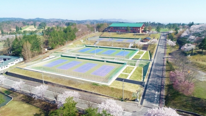 写真：大森公園テニスコート