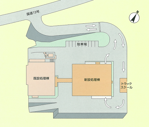 イラスト：施設配置図