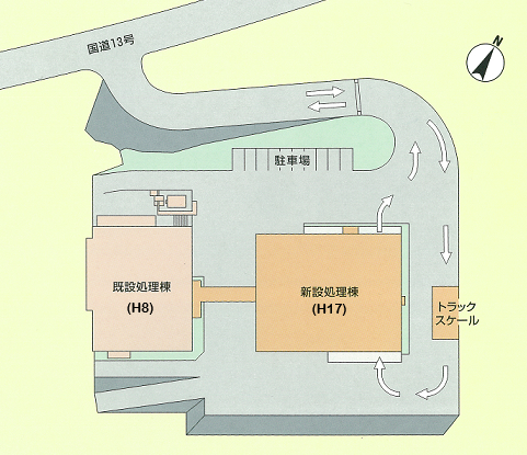 イラスト：施設配置図