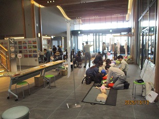 写真:救急フェア