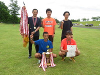 第50回雄物川駅伝競走大会優勝チームの写真