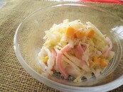 白菜のコールスローサラダ写真