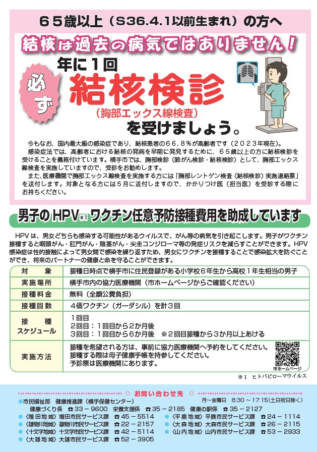 イラスト:まめまめ情報 令和7年春号 うら