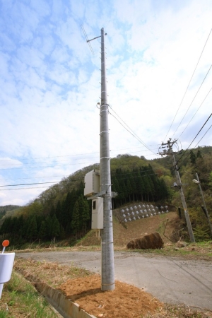 写真：吉谷地中継局