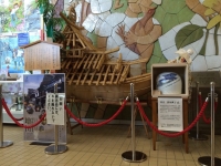 写真:那珂市役所内の横手市コーナー(1)