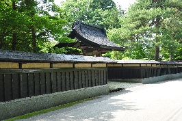 写真：羽黒町の武家屋敷