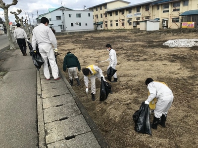 写真：株式会社大和組清掃風景