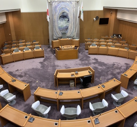 写真：本会議場