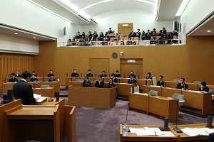写真:本会議場の様子