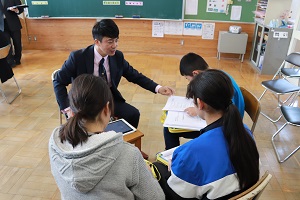 写真：植田小学校ゲストティーチャー5