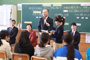 写真：植田小学校ゲストティーチャー6