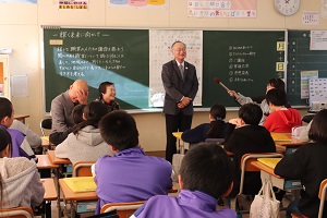 写真：醍醐小学校ゲストティーチャー3