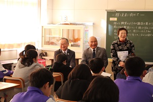 写真：醍醐小学校ゲストティーチャー1