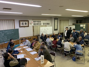 写真：西成瀬会場の様子