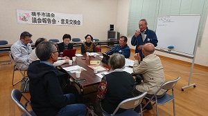 写真:朝倉会場の様子