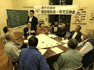 写真：山内北会場の様子