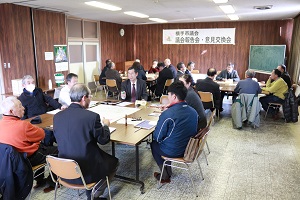 写真:川西会場の様子