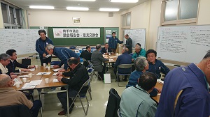 写真:狙半内会場の様子