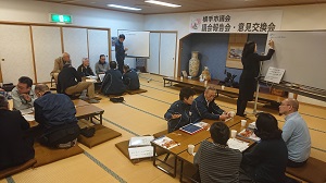 写真:境町会場の様子