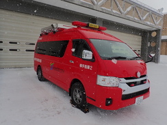 写真：横手指揮2号車