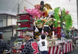 写真:浅舞八幡神社祭典の様子