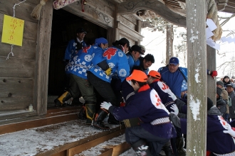 写真:木戸五郎兵衛神社初午祭り