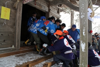 写真：木戸五郎兵衛神社初午祭り