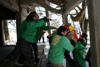 写真：木戸五郎兵衛神社初午祭り