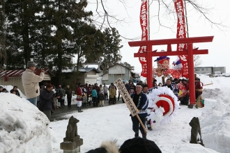 写真:長太郎稲荷梵天祭(大雄)