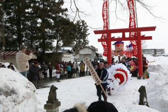 写真：長太郎稲荷梵天祭（大雄）