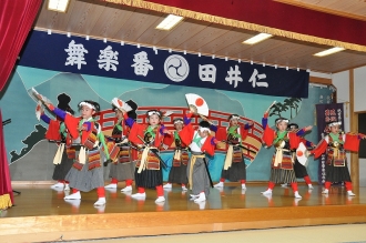 写真:仁井田番楽「花番楽」