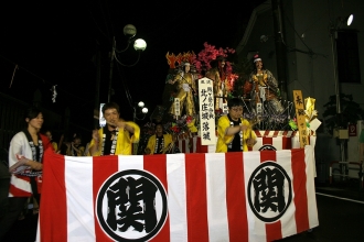 写真:浅舞八幡神社祭典