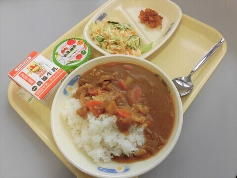 比内地鶏入りカレー