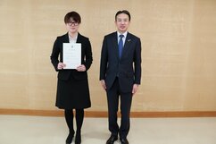大泉さん、市長と