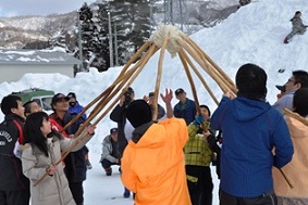 写真：平成25年度雪中運動会