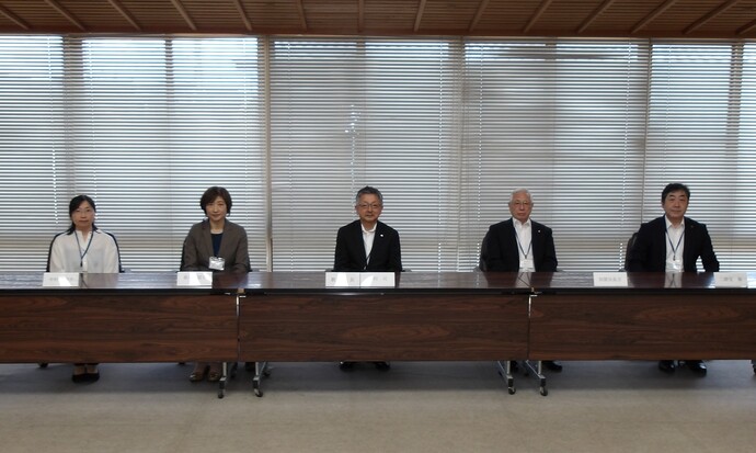 教育長と教育委員の皆様