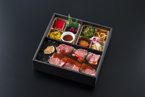 画像　牛ステーキ弁当
