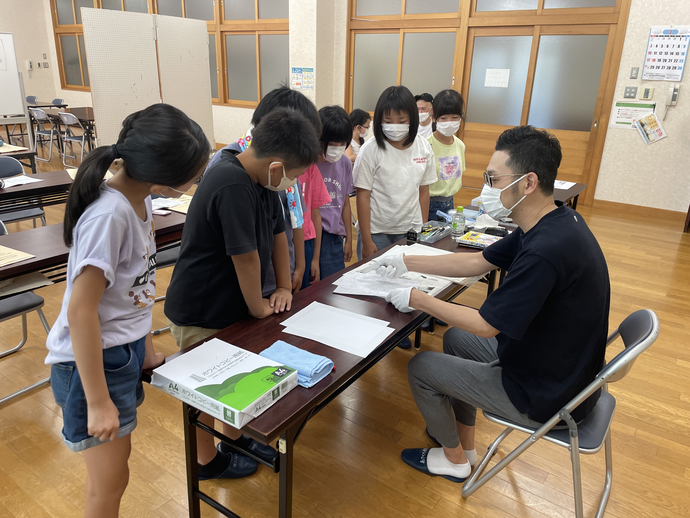 マンガ教室写真