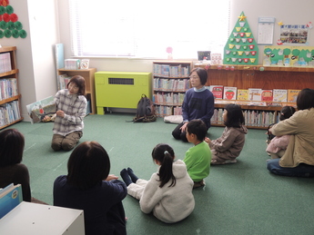 前回のおはなし会の様子