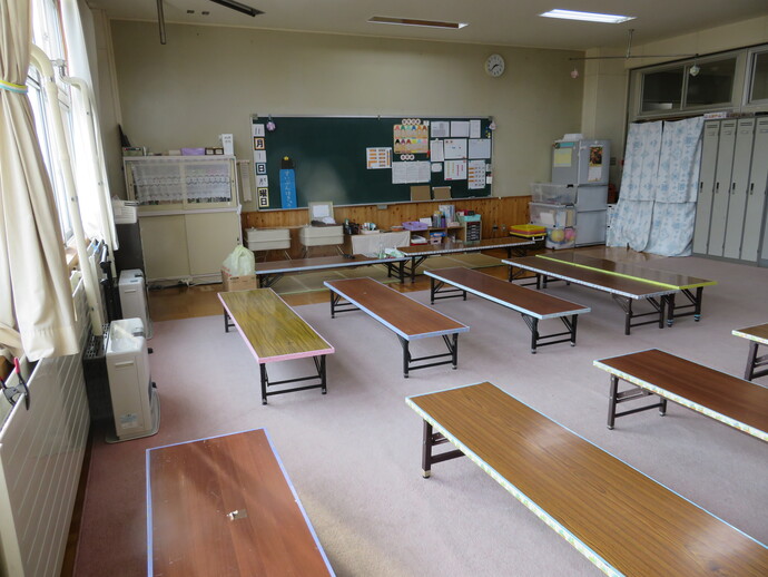 浅舞児童クラブ（浅舞小学校内）教室の写真