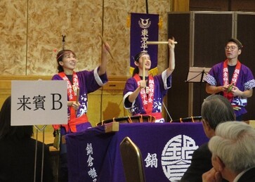 東京平鹿町会総会の様子