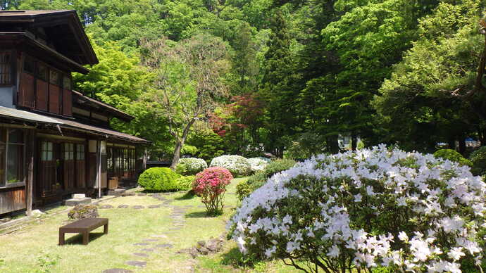 旧片野家住宅庭園の写真