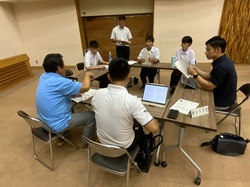 増田中学校の勉強会の様子