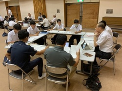 横手南中学校の勉強会の様子