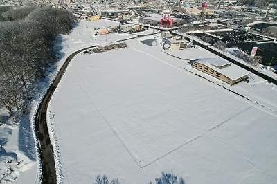 横手体育館用地造成工事