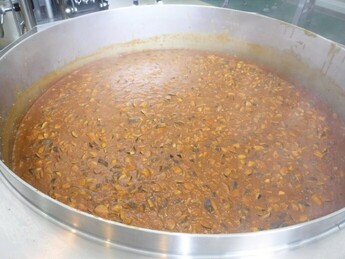 カレーのでき上がり