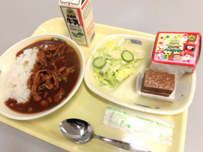12月24日の給食