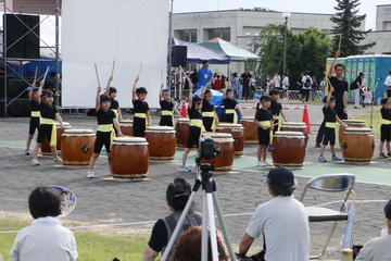 たいゆう保育園の太鼓演奏