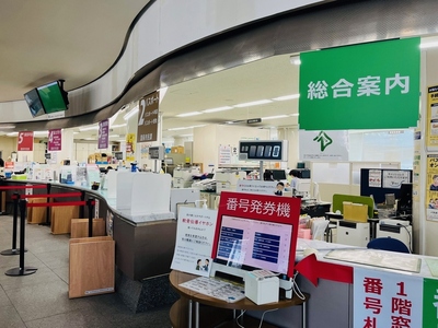 窓口俯瞰画像