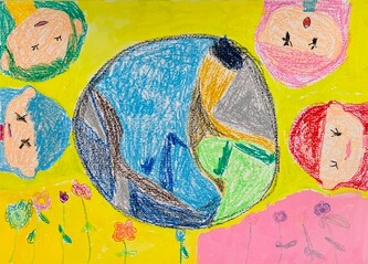 旭小学校1年 佐々木彩羽さん